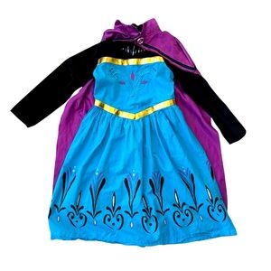 strapless open back dress Disney Frozen Anna Coronation Cosplay Costume | Cosplaymood.com –  Cosplaymood main image 0